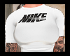 NK White Hoodie Ink F