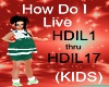 (KIDS) How Do I Song