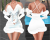 All White Xmas Dress