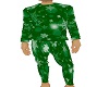 Green Snowflake PJ's