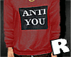 [R]Anti-You ForHim Red