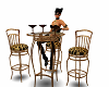 Leopard Burlesque table