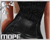 Black Leather Short
