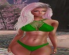 Hot  Green Bikini
