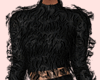 E* Black Wool Sweater