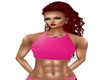 Pink Leather top