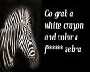 Color a Zebra
