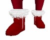 X-MAS FUR BOOTS*RED*
