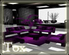 purple fern sofa