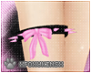 R. Pink Bow Garter