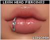 Leigh Steel Lip Ring