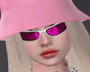 Silver Pink Glasses