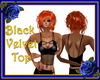 Black Velvet Top