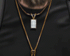 K♛-Ice rope necklace