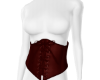 red corset belt
