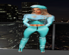 Teal CLAIRIE Fit