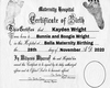 Custom Birth Certificate