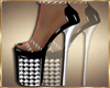 Daly silver heels