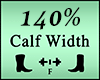 Calf Scaler 140%