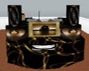 Black and Gold DJ Booth