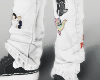 Riped Jeans White