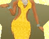 !D! yellow cocktail dres