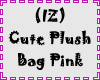 (IZ) Cute Plush Pink
