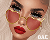 BAE| Gold Heart Red