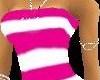 pink stripe dress BH