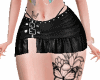 yBy Goth Skirt + Tatto