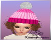 Girls Winter Hat Pink