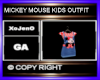 MICKEY MOUSE KIDS OUTFIT