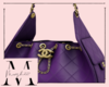 C 25Tote PlumGLD HD