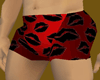 Kiss Red Boxer