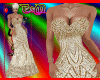GOWN LUXURY GOLDEN