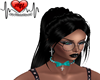 Teal Cross Collar