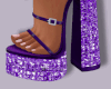 Purple Sparkle Platforms