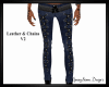 Leather N Chains JeansV2