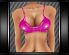 Pink PVC Bikini Top