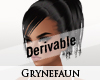 Derivable short hair 2