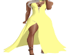 (P)Canary yellow Gown