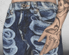 snake denim
