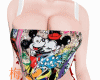 梅 cute corset