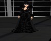 Black Fur Gown