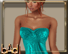 Teal Rocco Gown