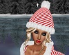 Winter Candy Cane Hat