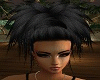 Gothic Flared Black Hair