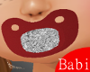 Ani Holiday Red Pacifier