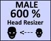 Head Scaler 600% Male