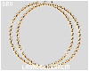 24K Hoop Earrings